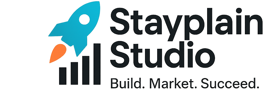 Stayplain Studio Logo Stayplain Studio Logo