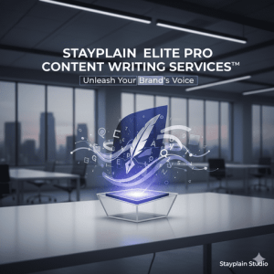 Stayplain Elite Pro Content Writing Services™
