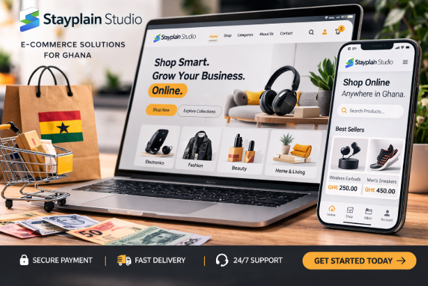 What is Ecommerce Website Design in Ghana