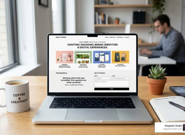 portfolio website design services