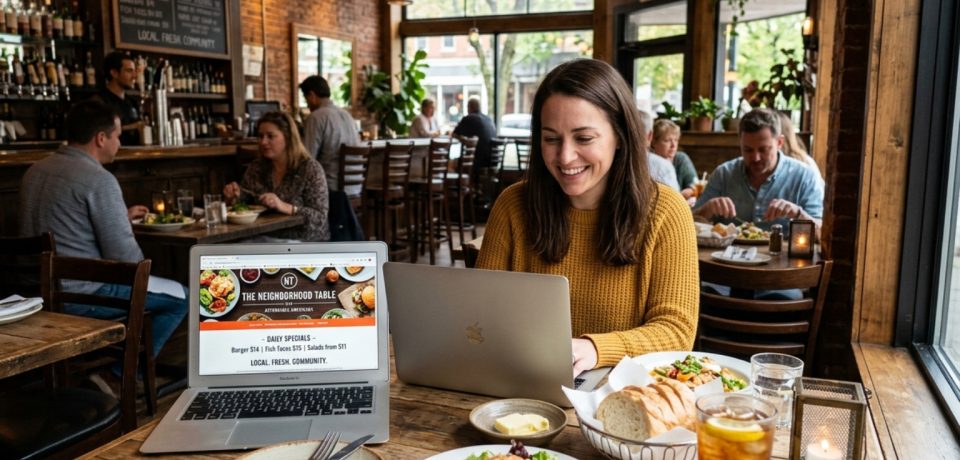 affordable website design restaurants