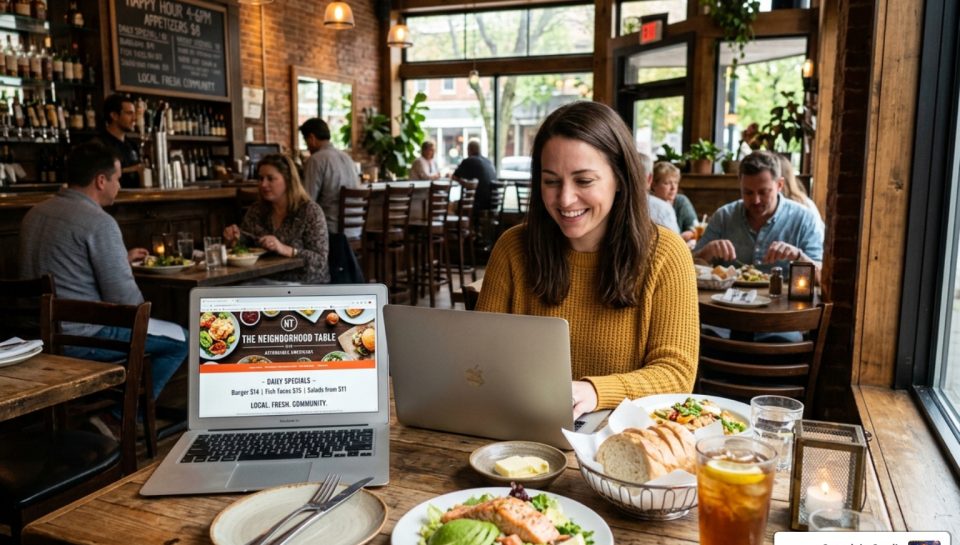 affordable website design restaurants