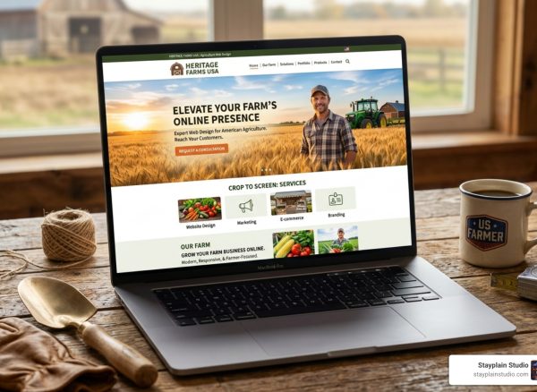 agriculture web design services
