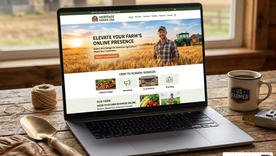 agriculture web design services