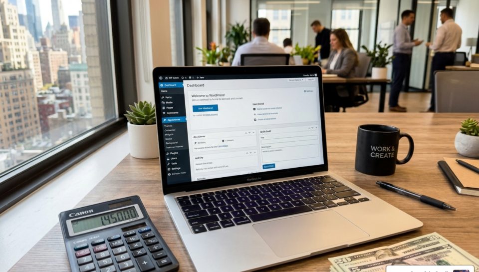 wordpress website cost in ghana