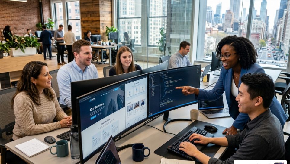 custom corporate website development