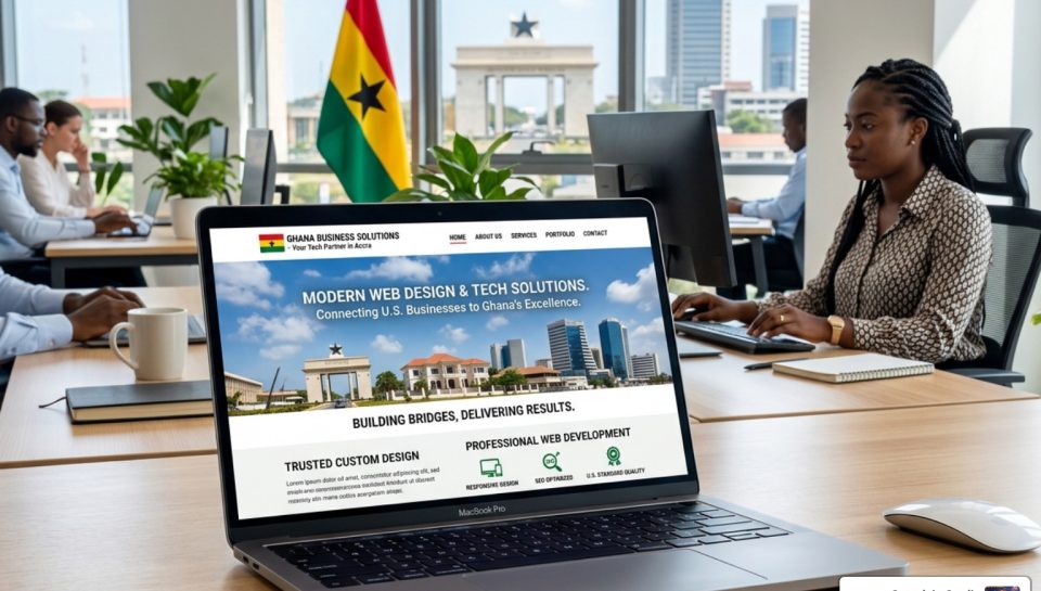 custom website design ghana