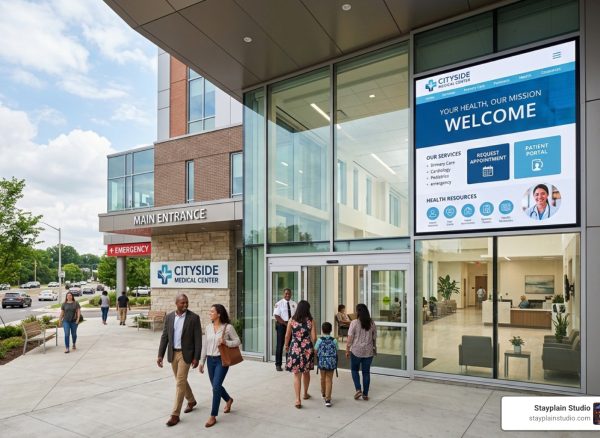 custom website design hospitals