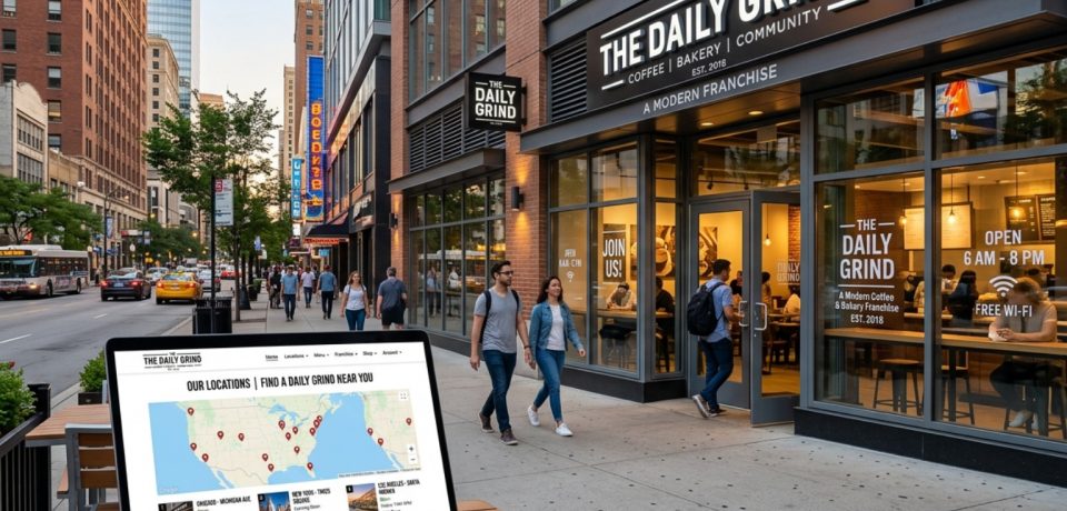 franchise website design services