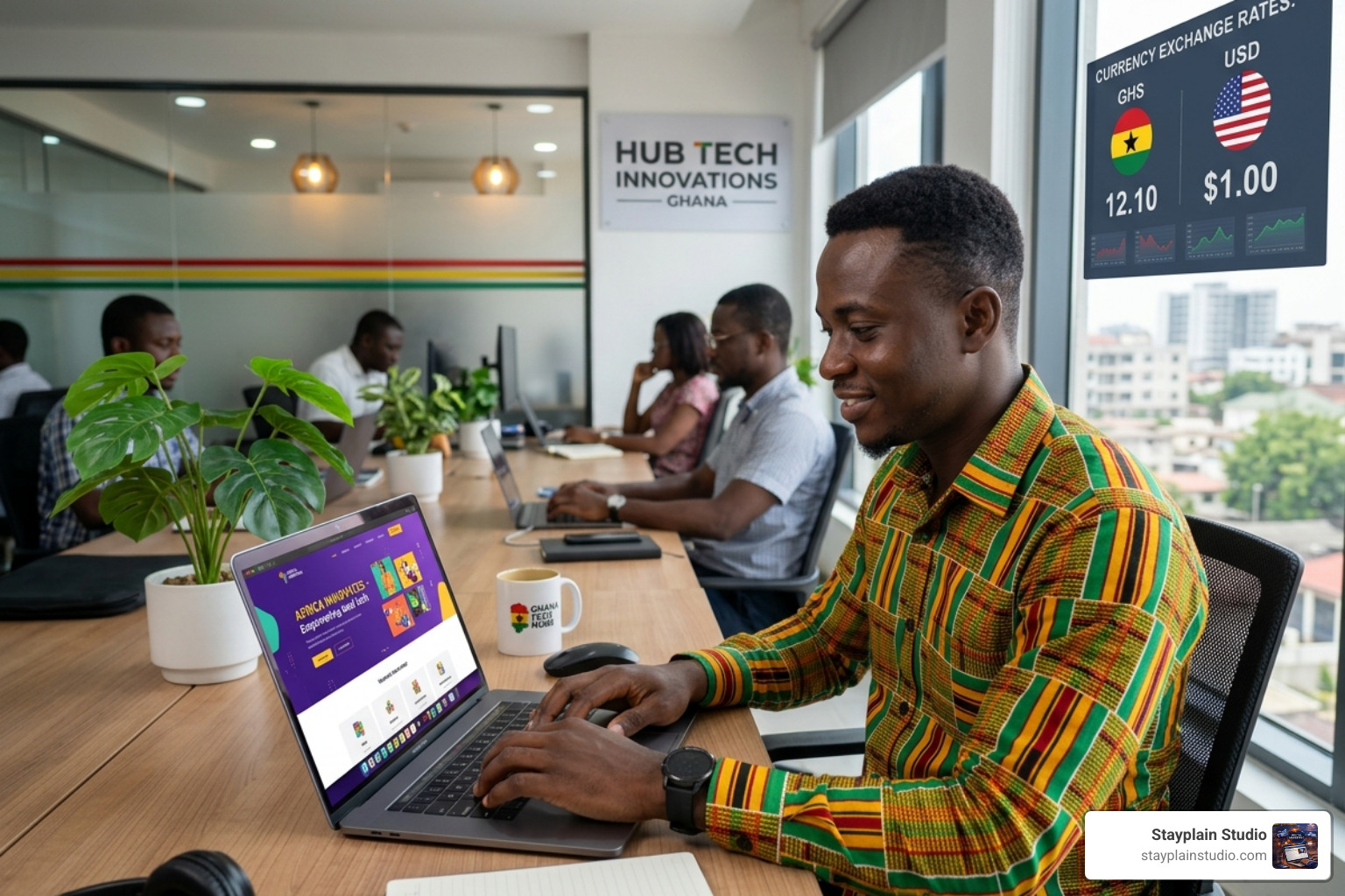 how much does website design cost in ghana