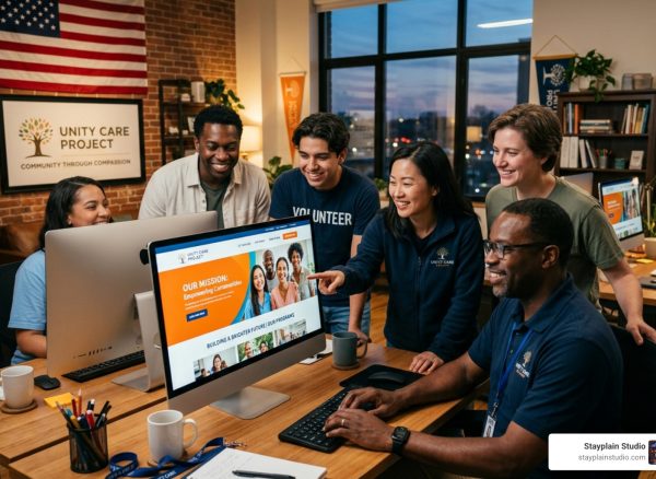 nonprofit ngo website development