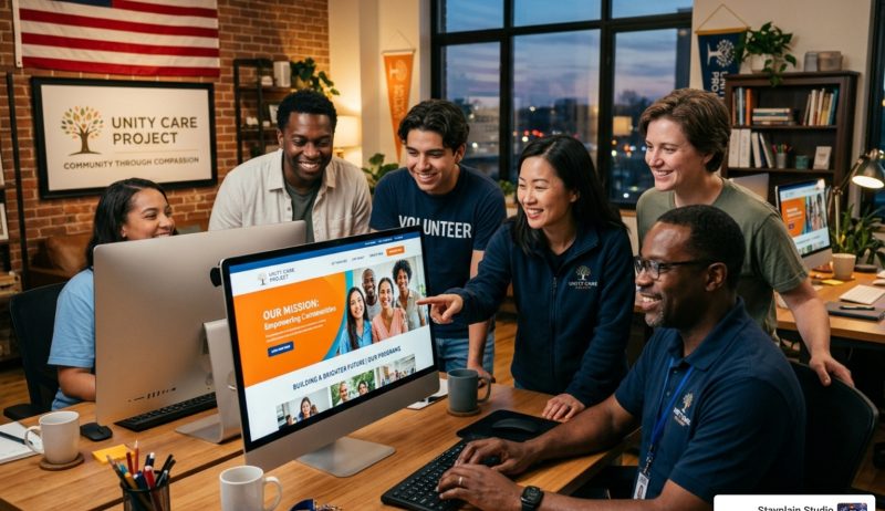 nonprofit ngo website development