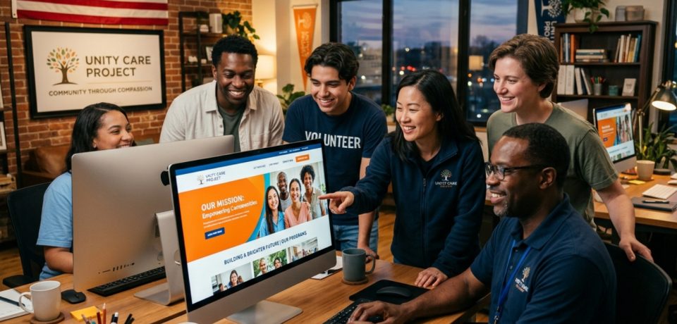 nonprofit ngo website development