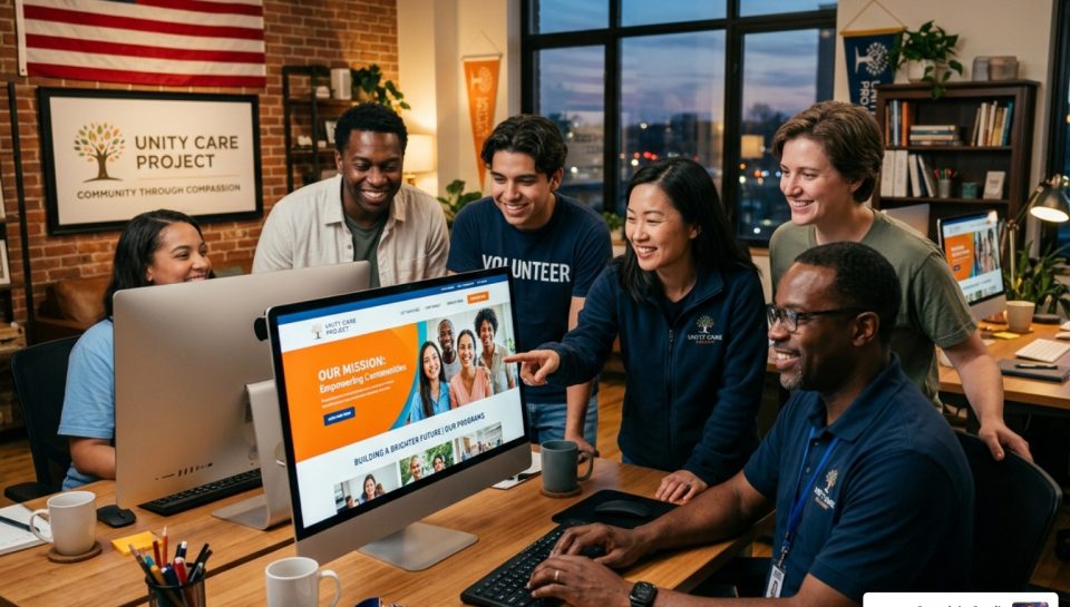 nonprofit ngo website development