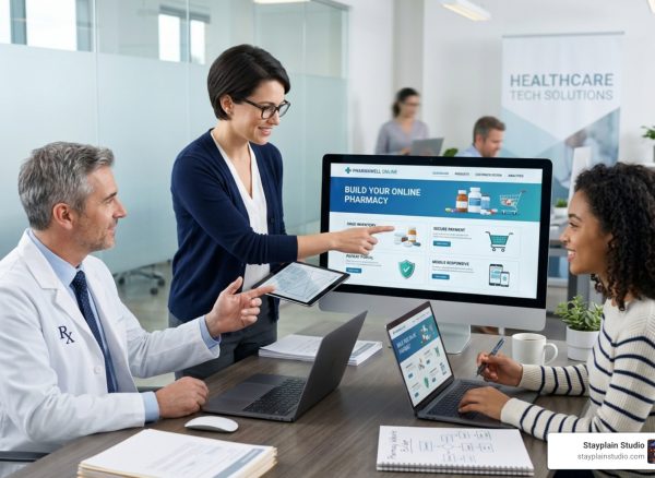 online pharmacy website builder