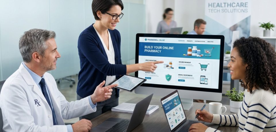 online pharmacy website builder