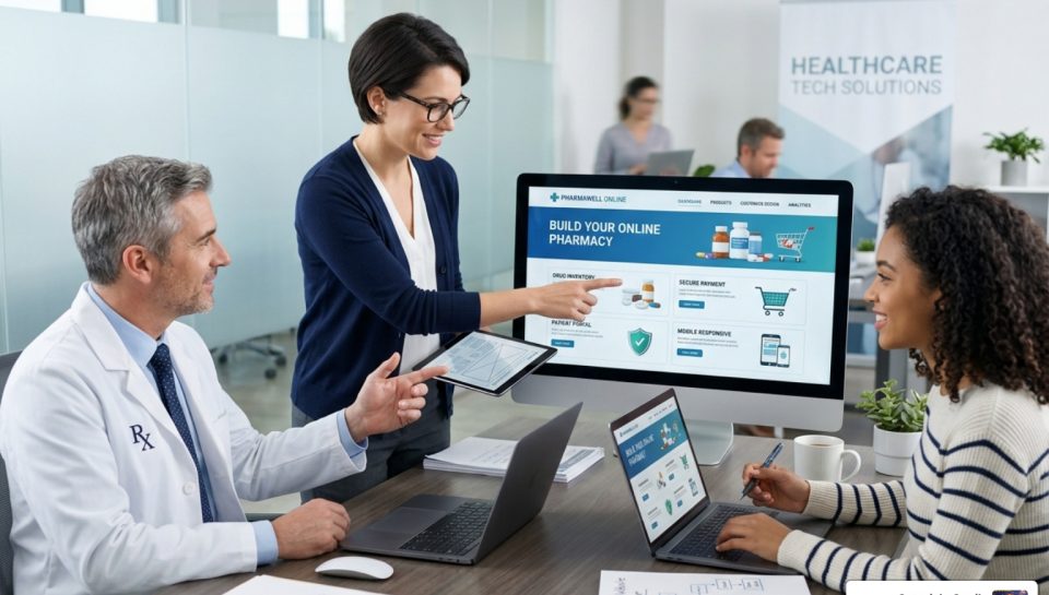 online pharmacy website builder