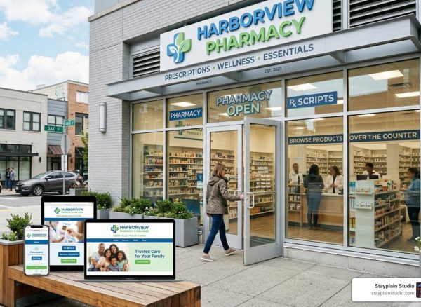 responsive website design pharmacies
