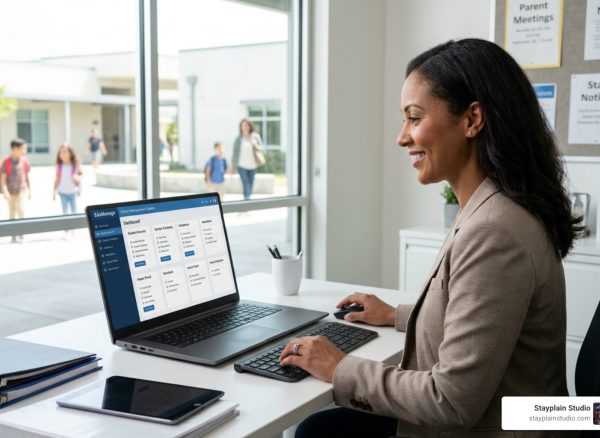 school management website system