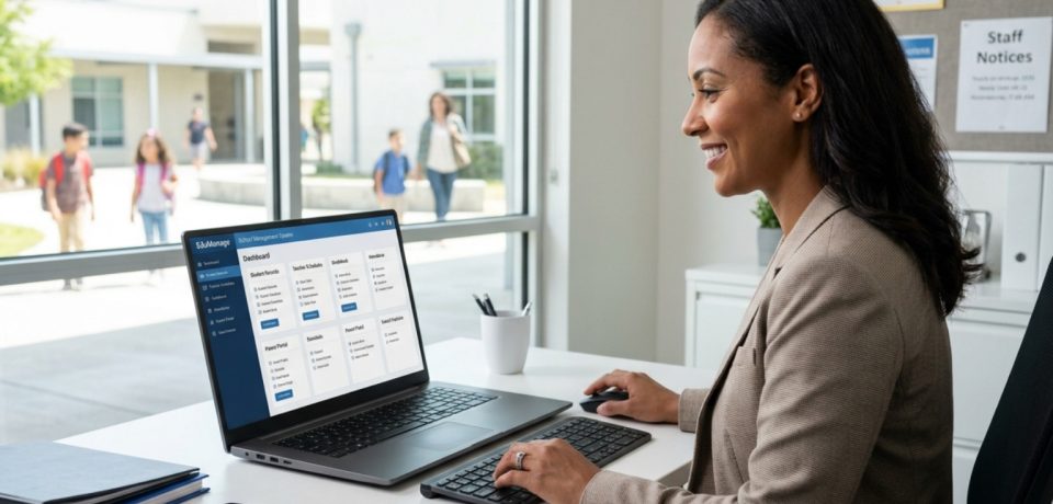 school management website system