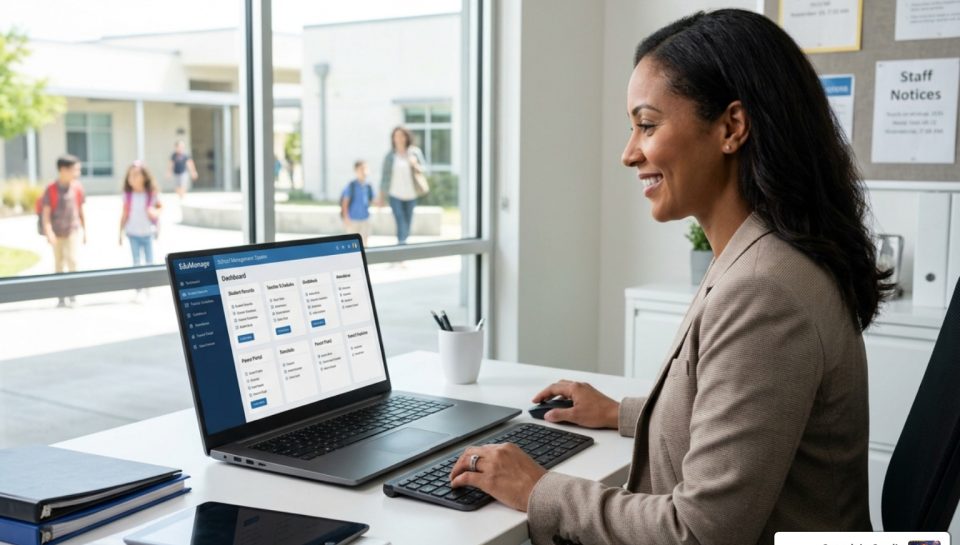 school management website system