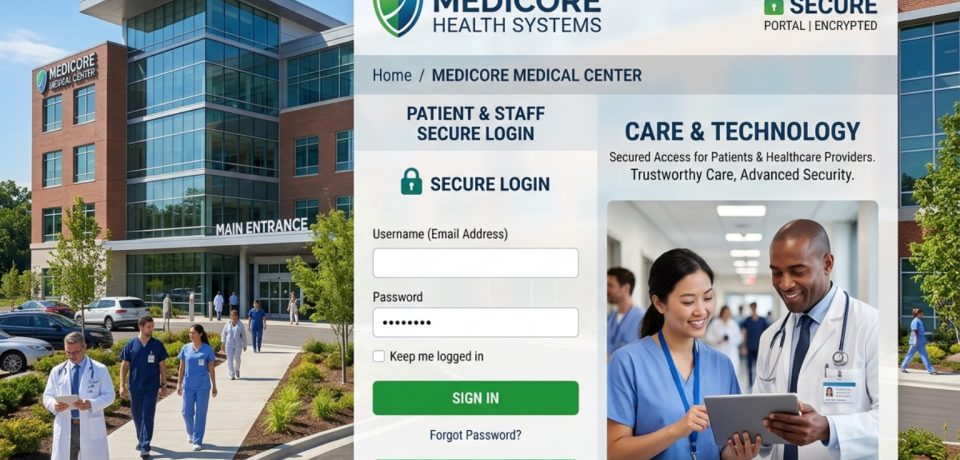 secure hospital website design