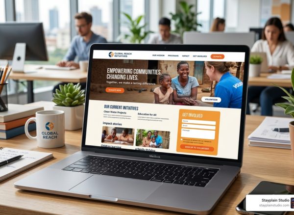 charity ngo website redesign