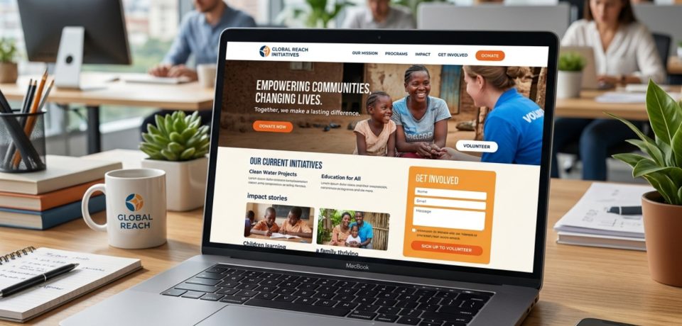 charity ngo website redesign