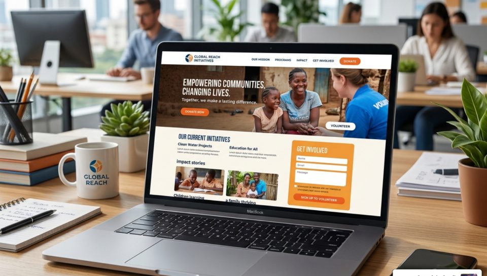 charity ngo website redesign